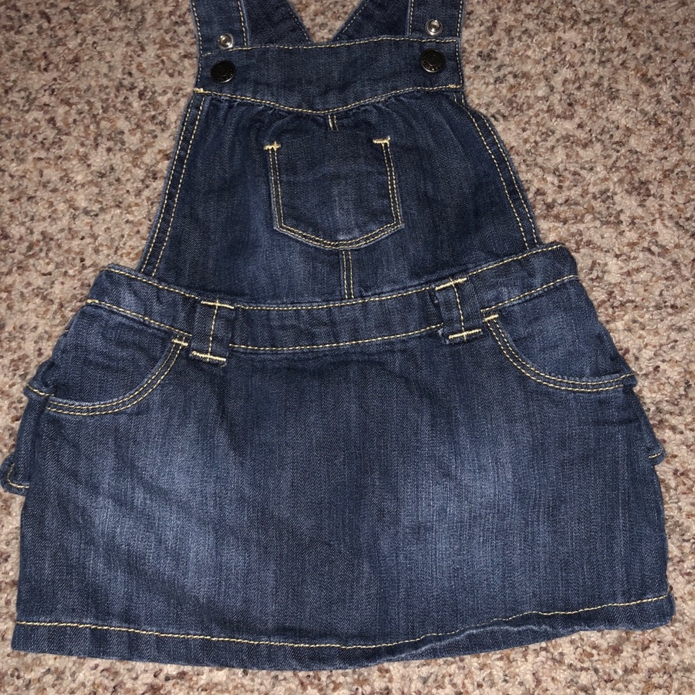 18-24 month overall skirt